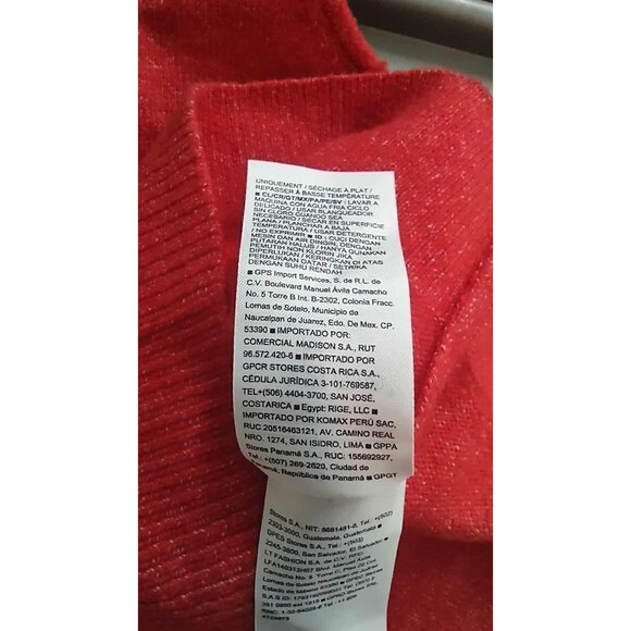 Old Navy | Red Soft Sweater Crop Top S - Picture 6 of 6